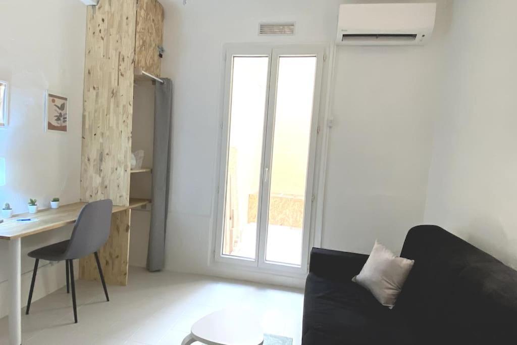 Studio "Les Cactus" Avec Terrasse A 5 Min A Pied De La Plage Nice Eksteriør billede